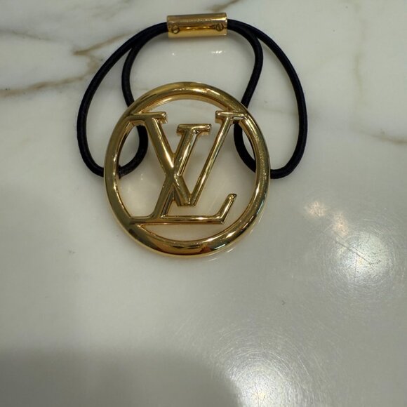 Louis Vuitton Louise Dorado Hair Elastic main image 7